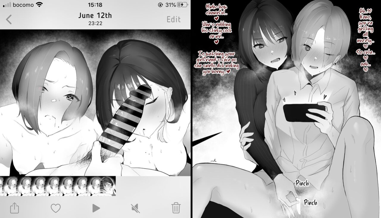 [Kagto(Alterna ????)] As Lesbians Whose Sex Life is in a Slump and are in Need of New Stimulation, is it Okay for the Scent of Cock to Awaken our Female Instincts?
