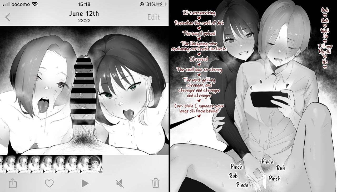 [Kagto(Alterna ????)] As Lesbians Whose Sex Life is in a Slump and are in Need of New Stimulation, is it Okay for the Scent of Cock to Awaken our Female Instincts?