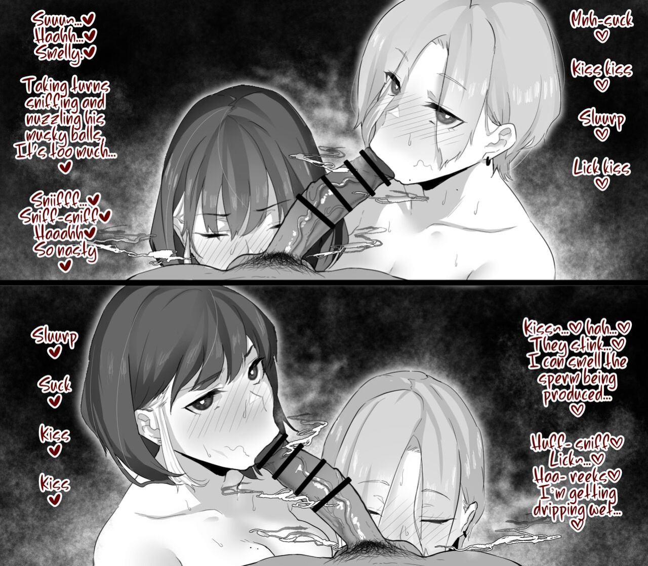 [Kagto(Alterna ????)] As Lesbians Whose Sex Life is in a Slump and are in Need of New Stimulation, is it Okay for the Scent of Cock to Awaken our Female Instincts?