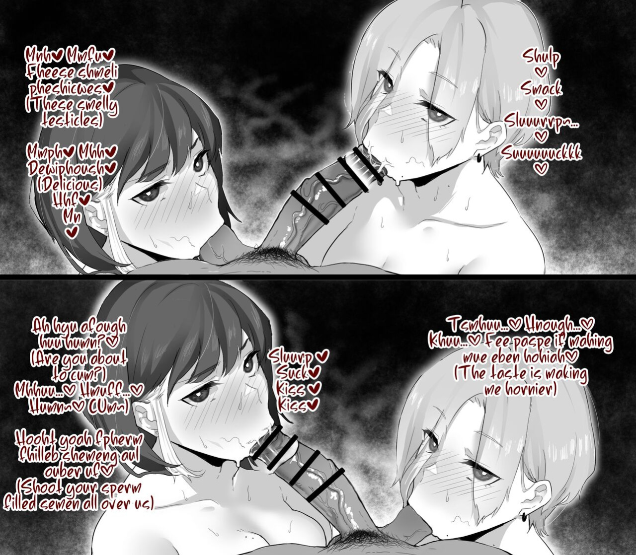 [Kagto(Alterna ????)] As Lesbians Whose Sex Life is in a Slump and are in Need of New Stimulation, is it Okay for the Scent of Cock to Awaken our Female Instincts?