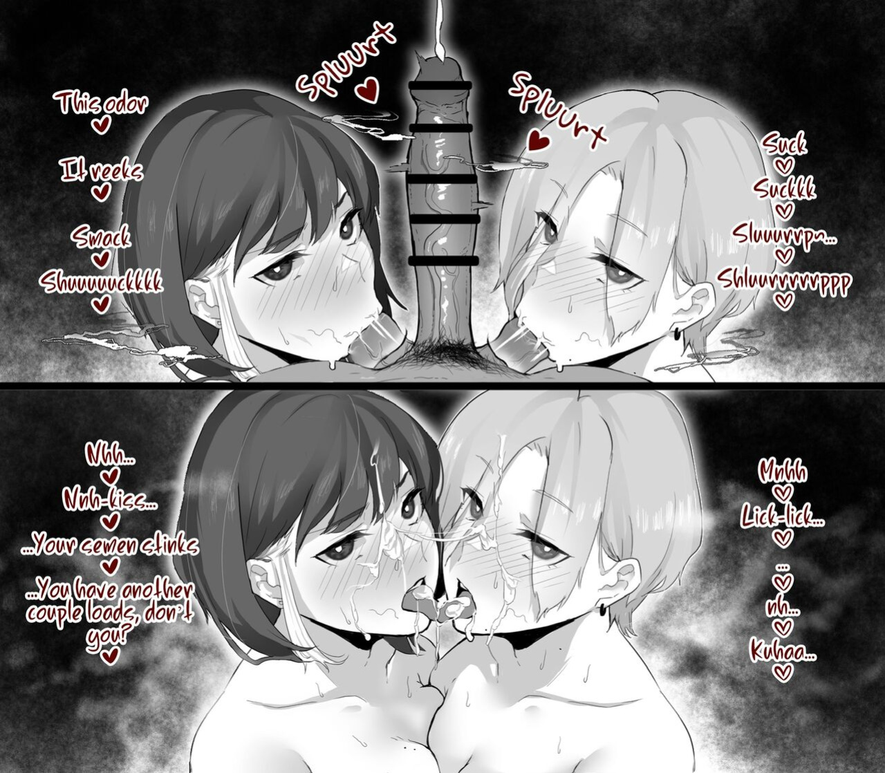 [Kagto(Alterna ????)] As Lesbians Whose Sex Life is in a Slump and are in Need of New Stimulation, is it Okay for the Scent of Cock to Awaken our Female Instincts?
