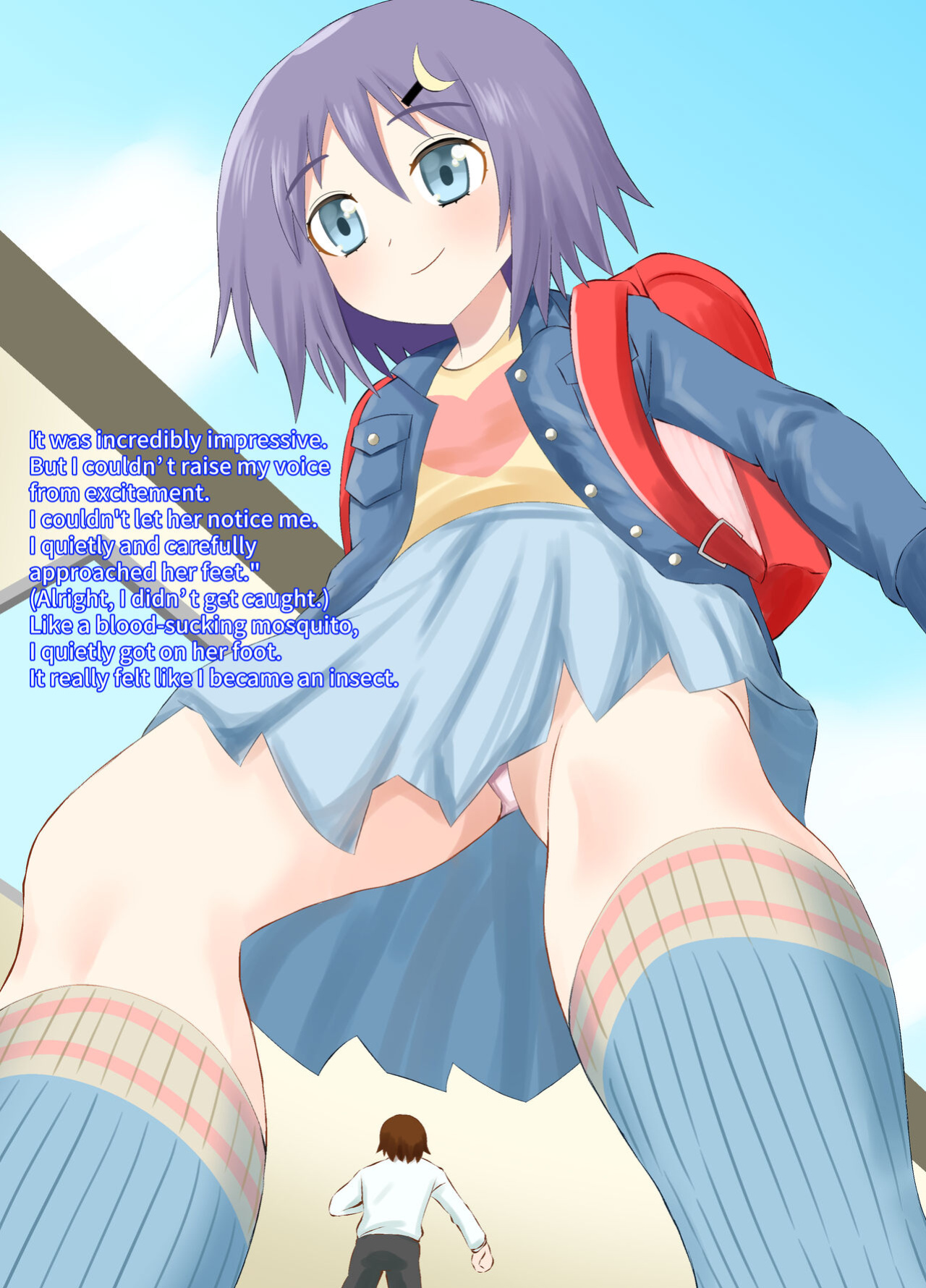 [Shivharu] A CG collection of getting smaller and being stepped on by a girl
