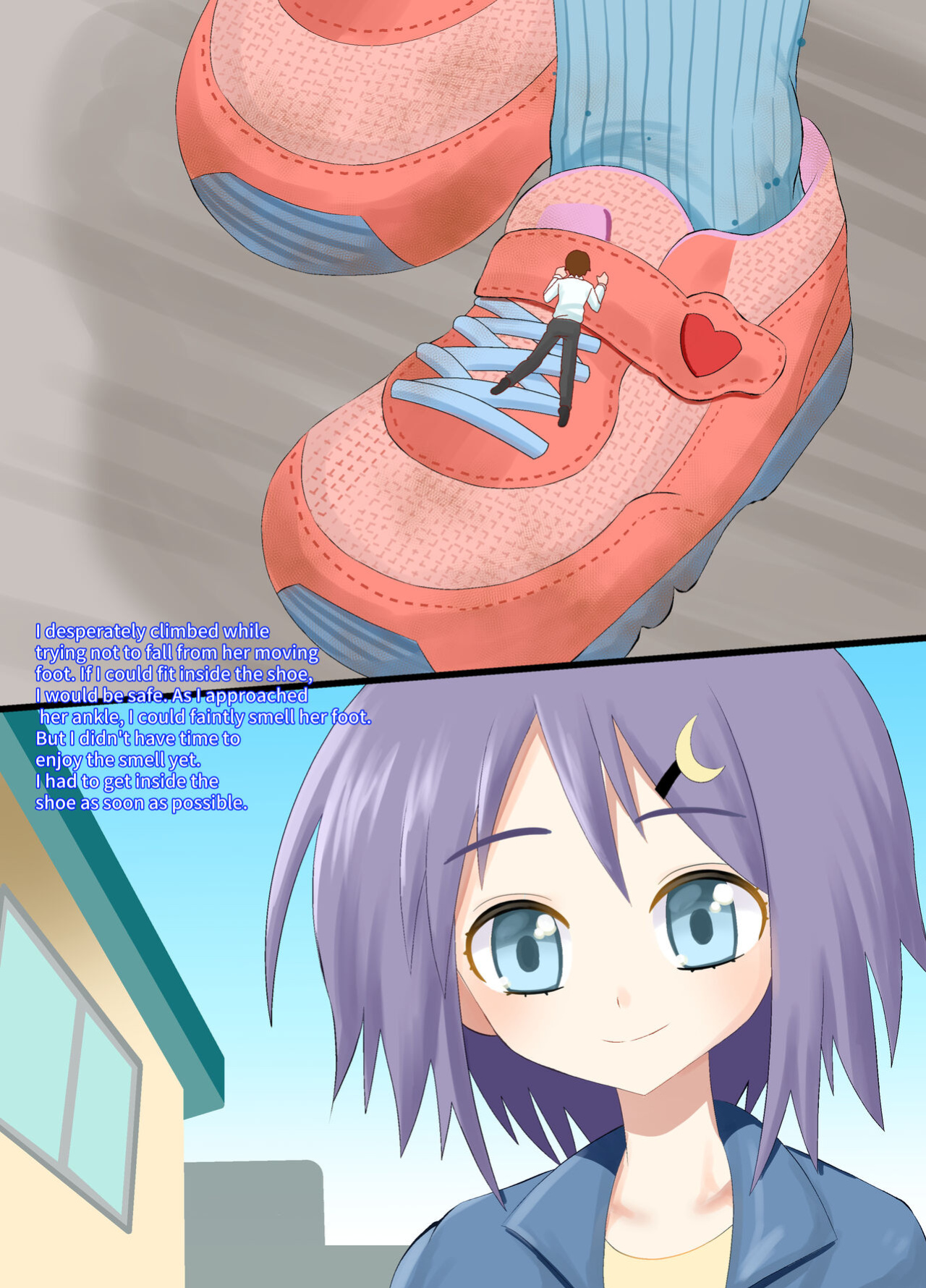 [Shivharu] A CG collection of getting smaller and being stepped on by a girl