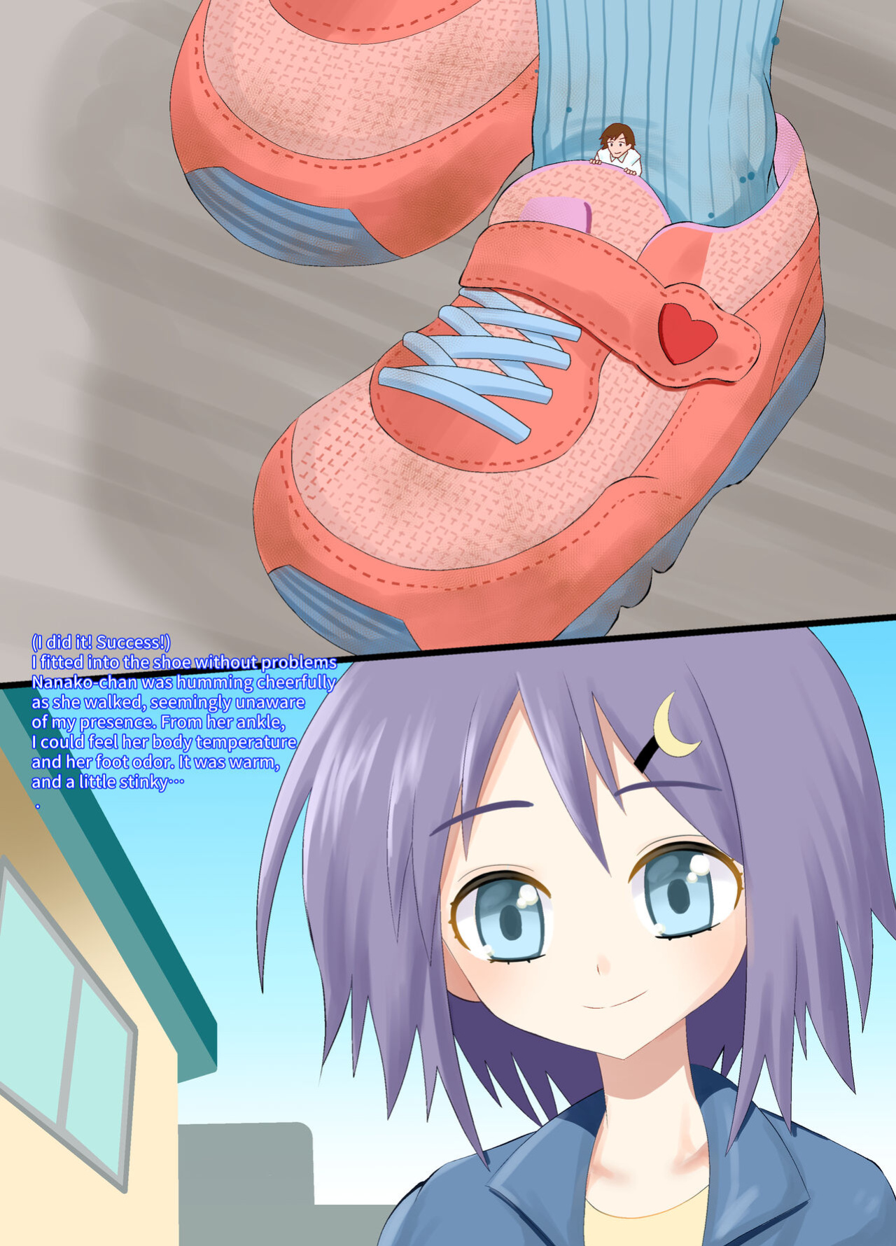 [Shivharu] A CG collection of getting smaller and being stepped on by a girl