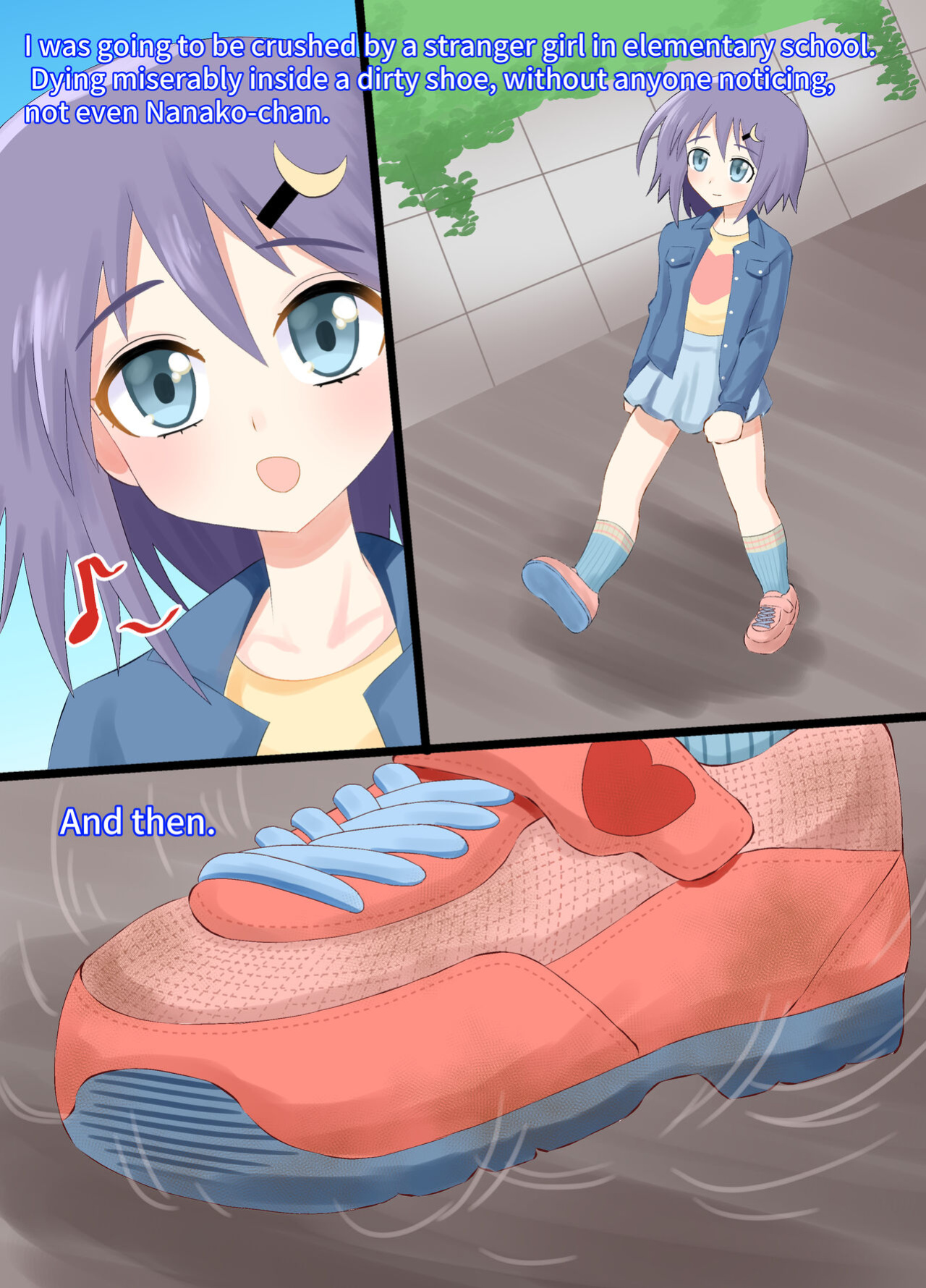 [Shivharu] A CG collection of getting smaller and being stepped on by a girl