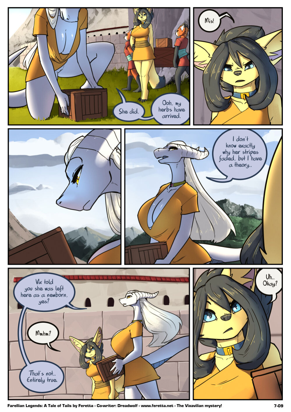 [Feretta] A Tale of Tails: Chapter 7 - Scars