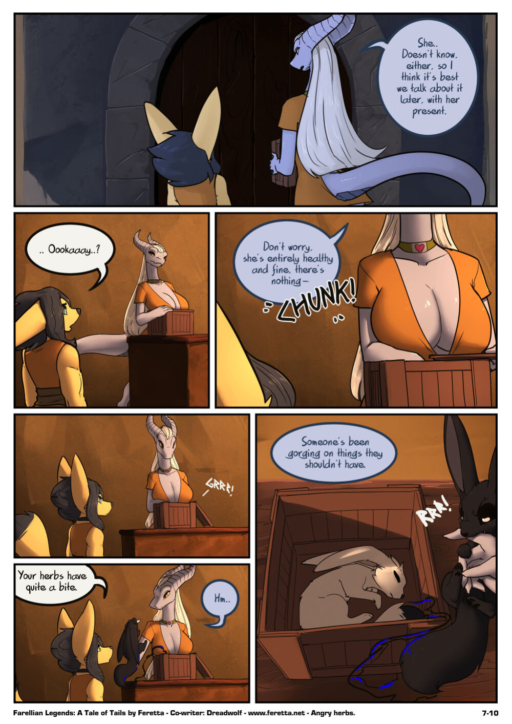 [Feretta] A Tale of Tails: Chapter 7 - Scars