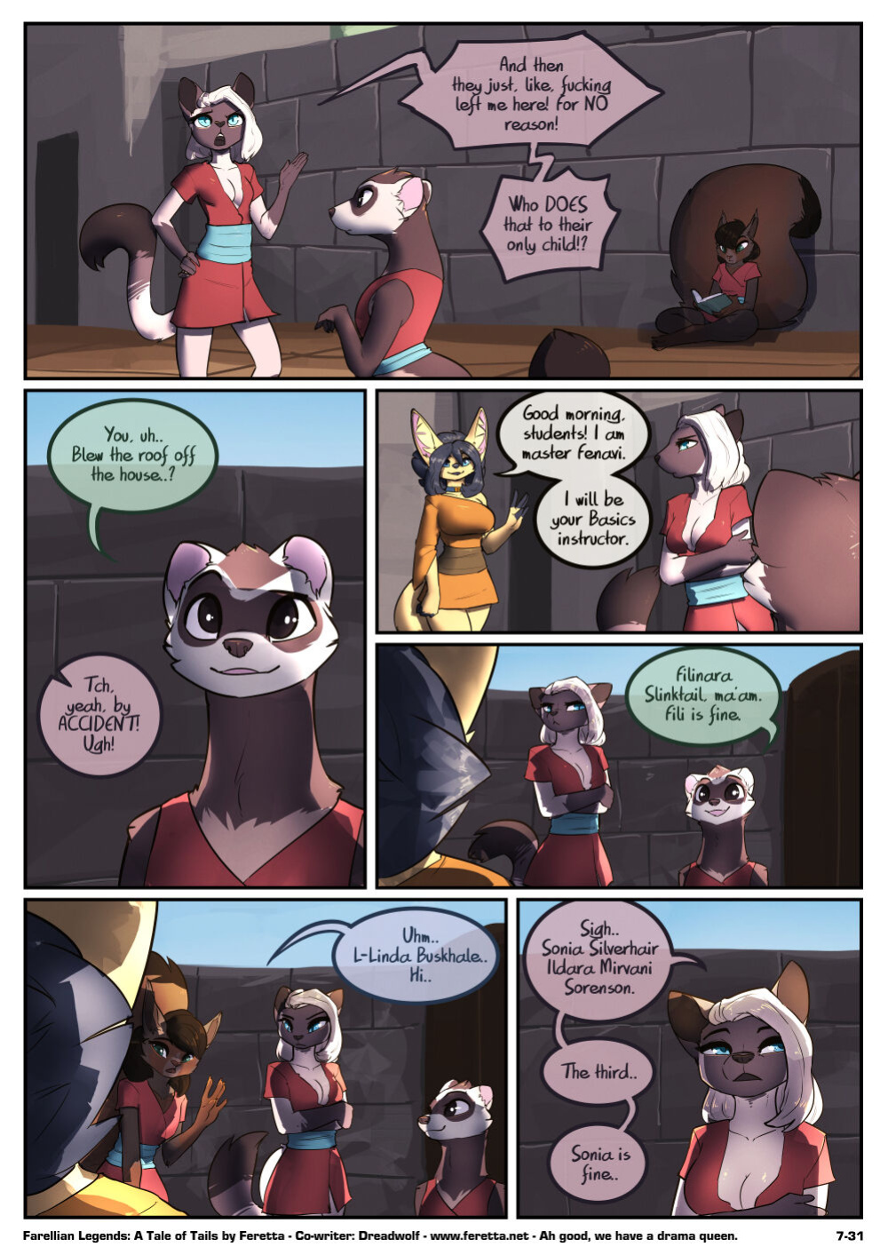 [Feretta] A Tale of Tails: Chapter 7 - Scars