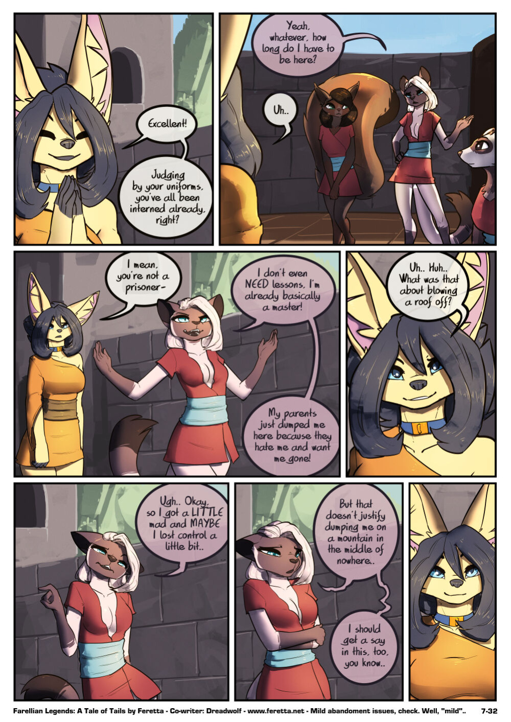 [Feretta] A Tale of Tails: Chapter 7 - Scars