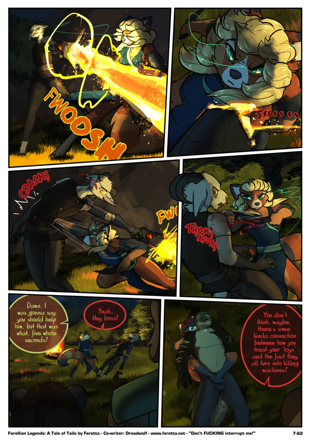 [Feretta] A Tale of Tails: Chapter 7 - Scars