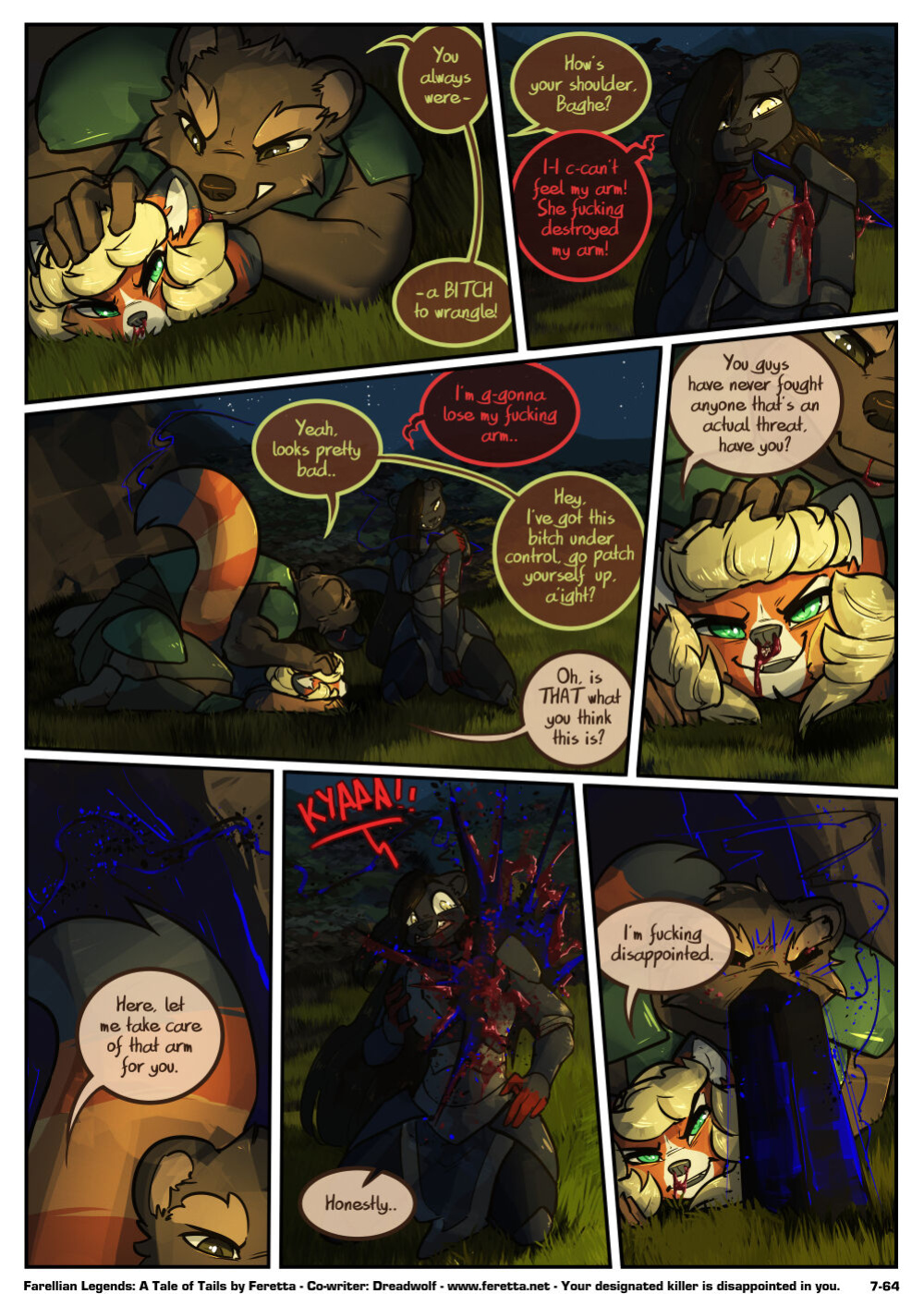 [Feretta] A Tale of Tails: Chapter 7 - Scars