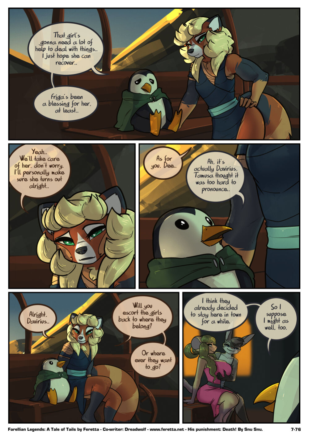 [Feretta] A Tale of Tails: Chapter 7 - Scars