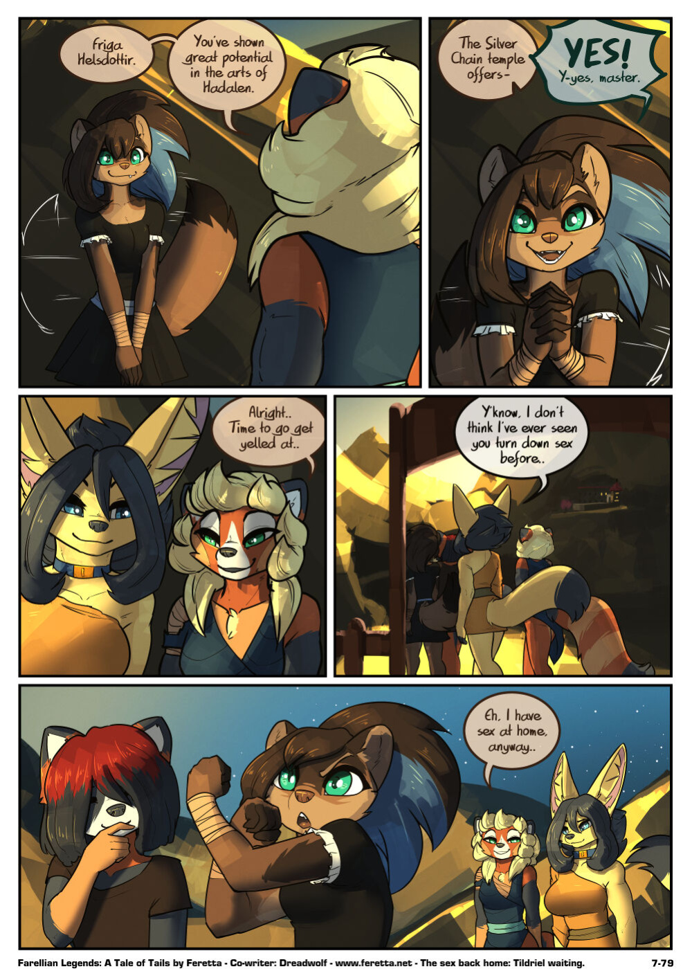 [Feretta] A Tale of Tails: Chapter 7 - Scars