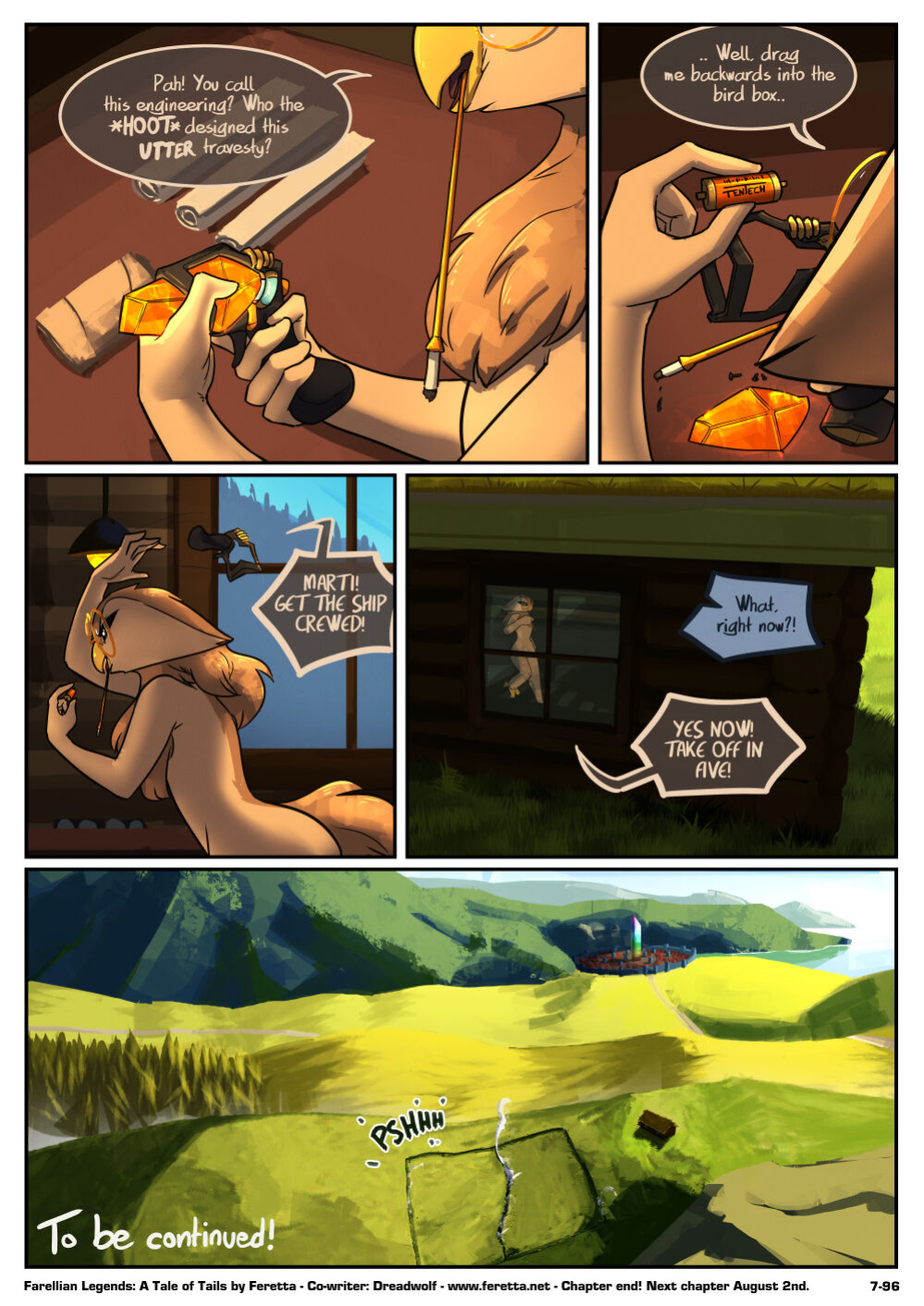[Feretta] A Tale of Tails: Chapter 7 - Scars