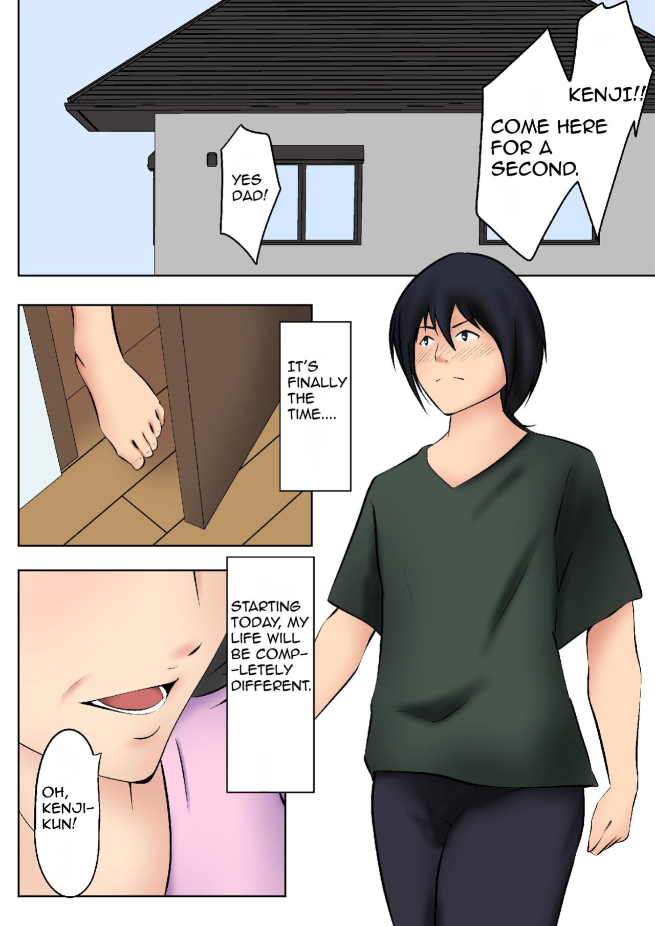 [Pentacle (Shimipan)] Okaa-san ga Boku no Tomodachi ni | My Step Mom and My Best Friend [Silver]