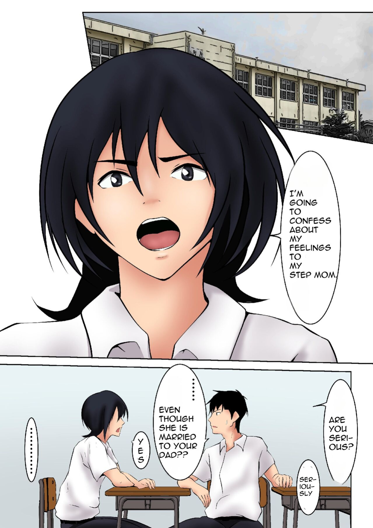 [Pentacle (Shimipan)] Okaa-san ga Boku no Tomodachi ni | My Step Mom and My Best Friend [Silver]