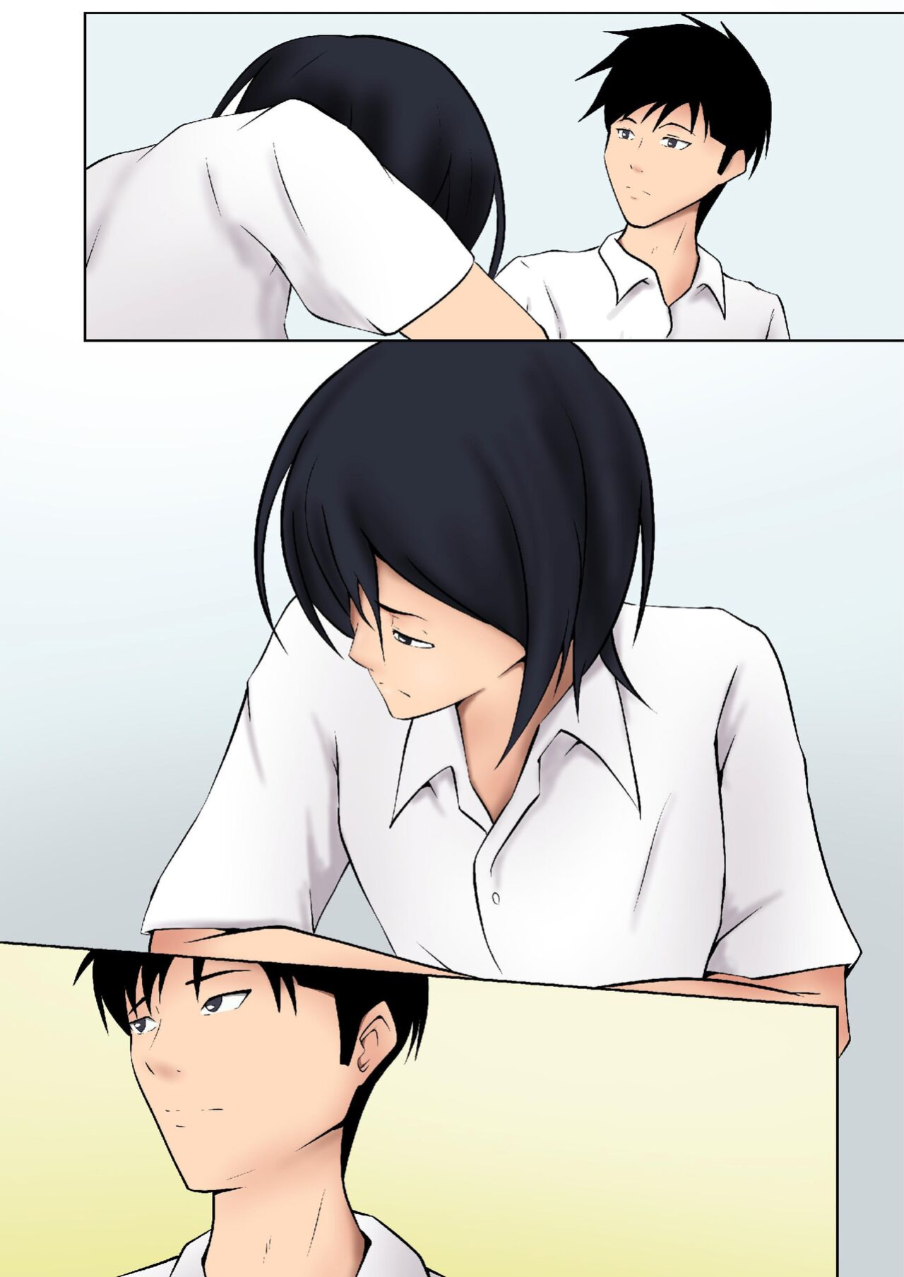 [Pentacle (Shimipan)] Okaa-san ga Boku no Tomodachi ni | My Step Mom and My Best Friend [Silver]