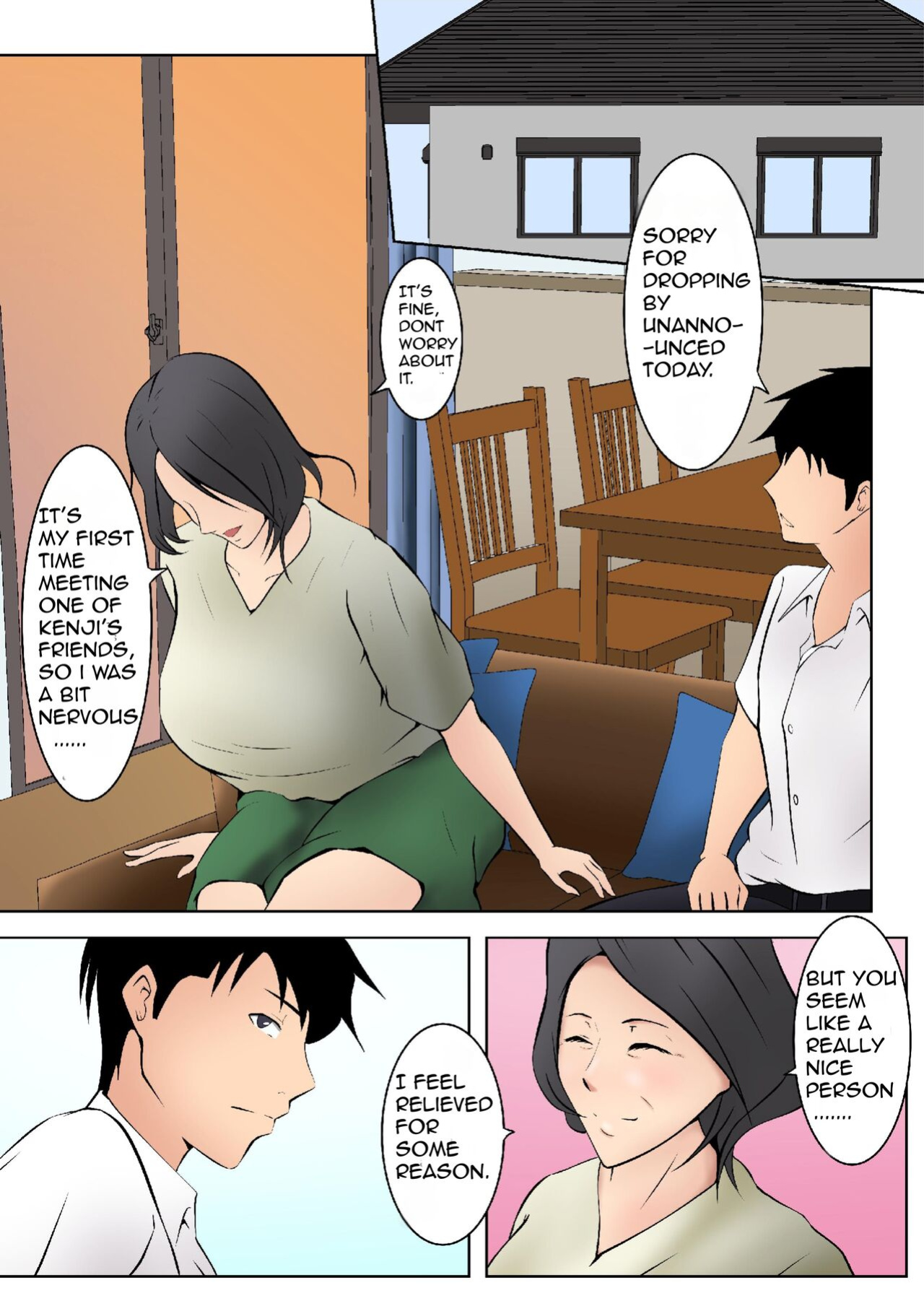 [Pentacle (Shimipan)] Okaa-san ga Boku no Tomodachi ni | My Step Mom and My Best Friend [Silver]