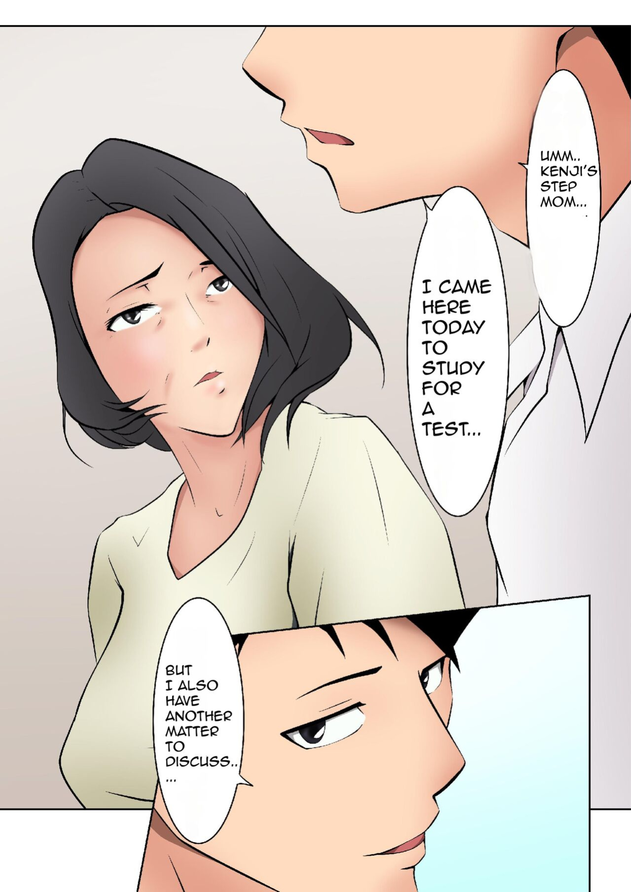 [Pentacle (Shimipan)] Okaa-san ga Boku no Tomodachi ni | My Step Mom and My Best Friend [Silver]