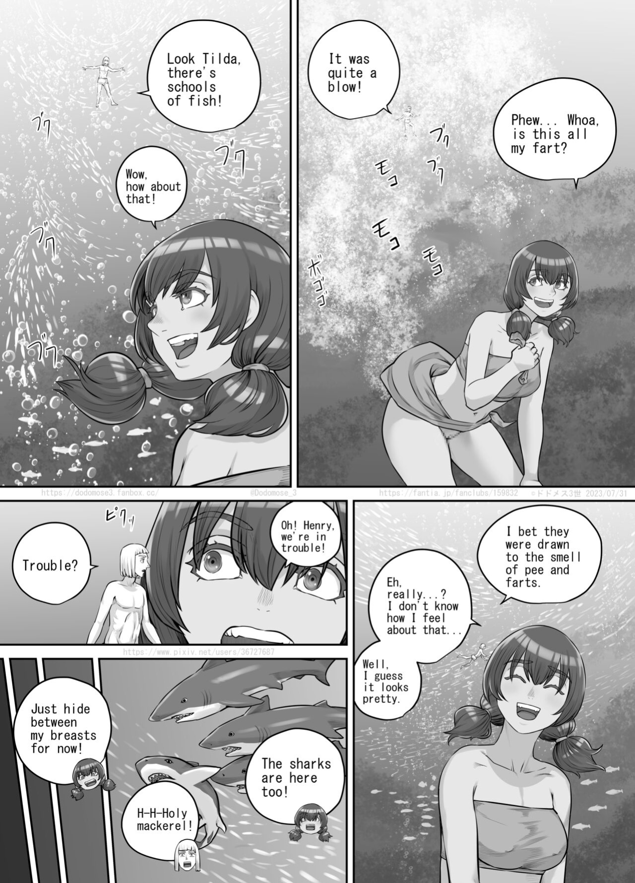 [DODOMESU3SEI] Kyojin Musume-chan Manga Ch. 1-5