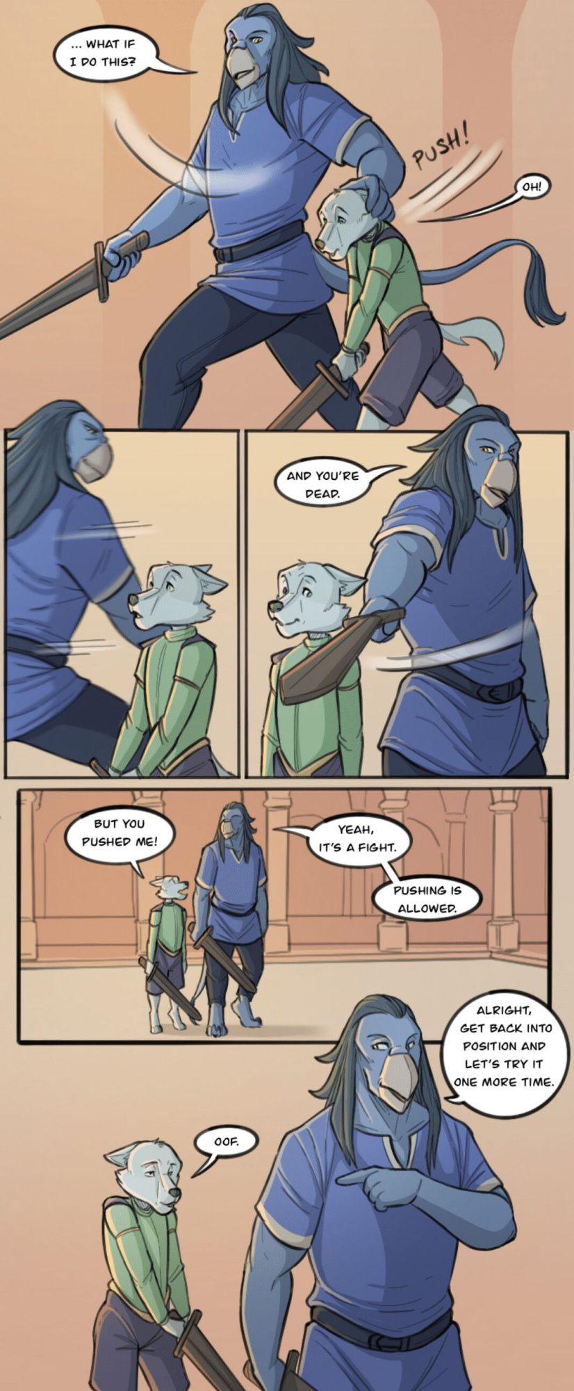 [TheHades] Fencing Lesson