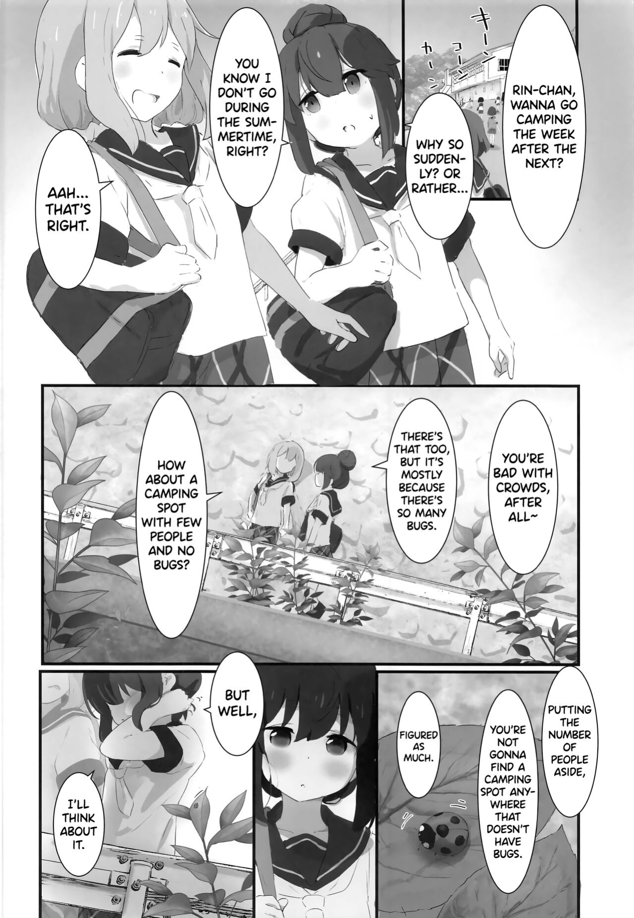 (C101) [Muraimura] Bocchi-chan to Ecchi Camp | Lewd Camp with Bocchi-chan (Bocchi the Rock!, Yuru Camp) [/u/ Scanlations]