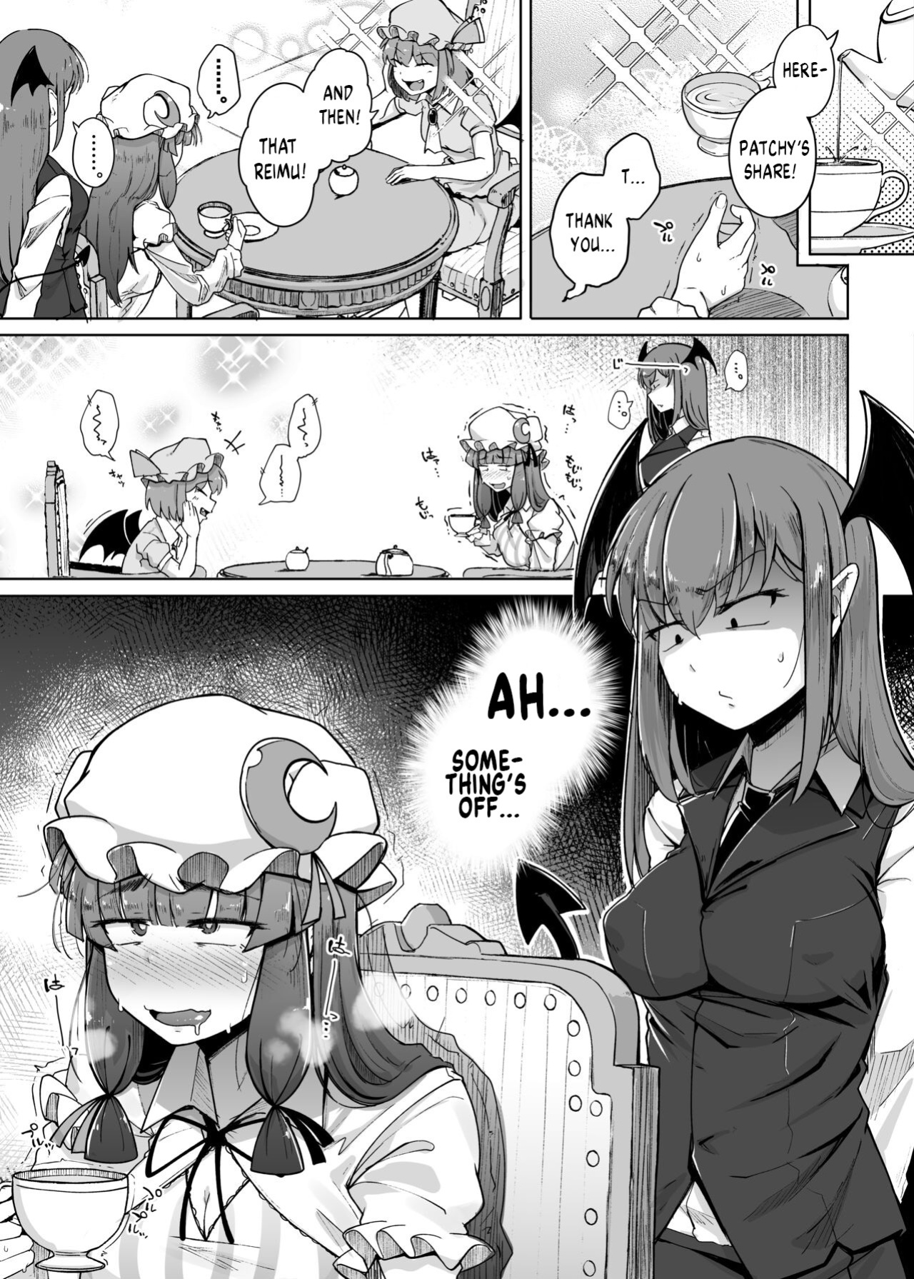 [Jikahatsudensho (flanvia)] Ana to Muttsuri Dosukebe Daitoshokan 5 | The Hole and the Closet Perverted Unmoving Great Library 5 (Touhou Project)