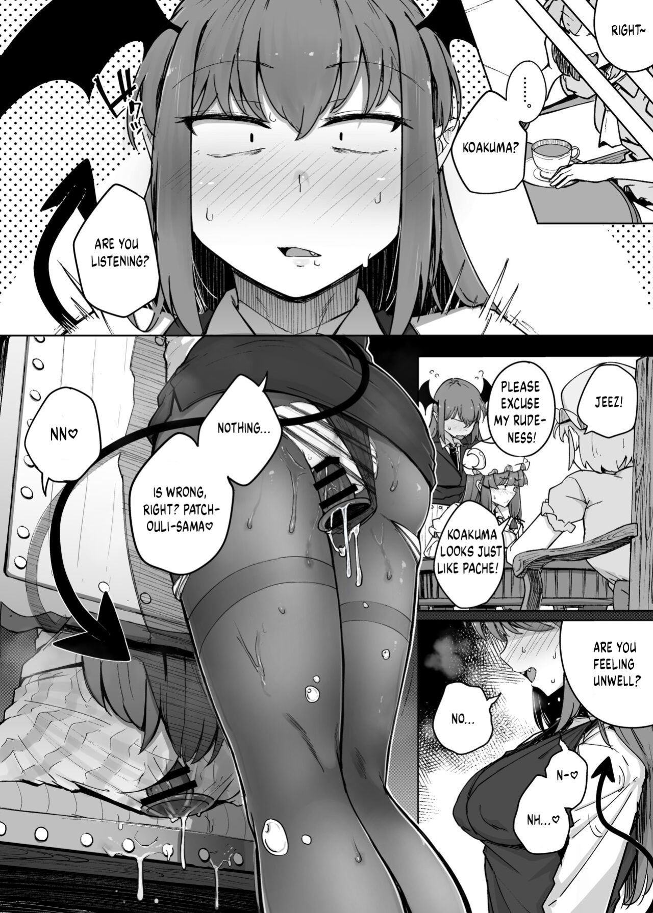 [Jikahatsudensho (flanvia)] Ana to Muttsuri Dosukebe Daitoshokan 5 | The Hole and the Closet Perverted Unmoving Great Library 5 (Touhou Project)