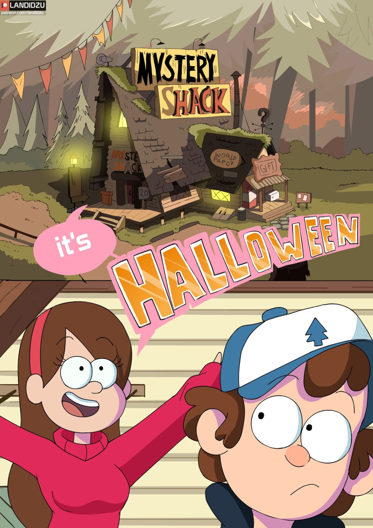 [Comic Landidzu] Gravity Falls - Trick or Treat