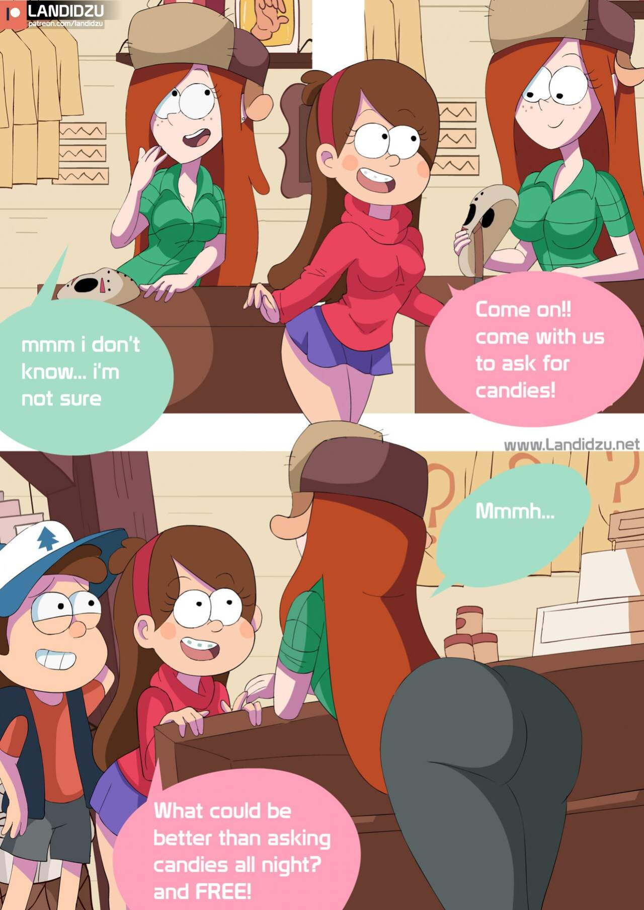 [Comic Landidzu] Gravity Falls - Trick or Treat