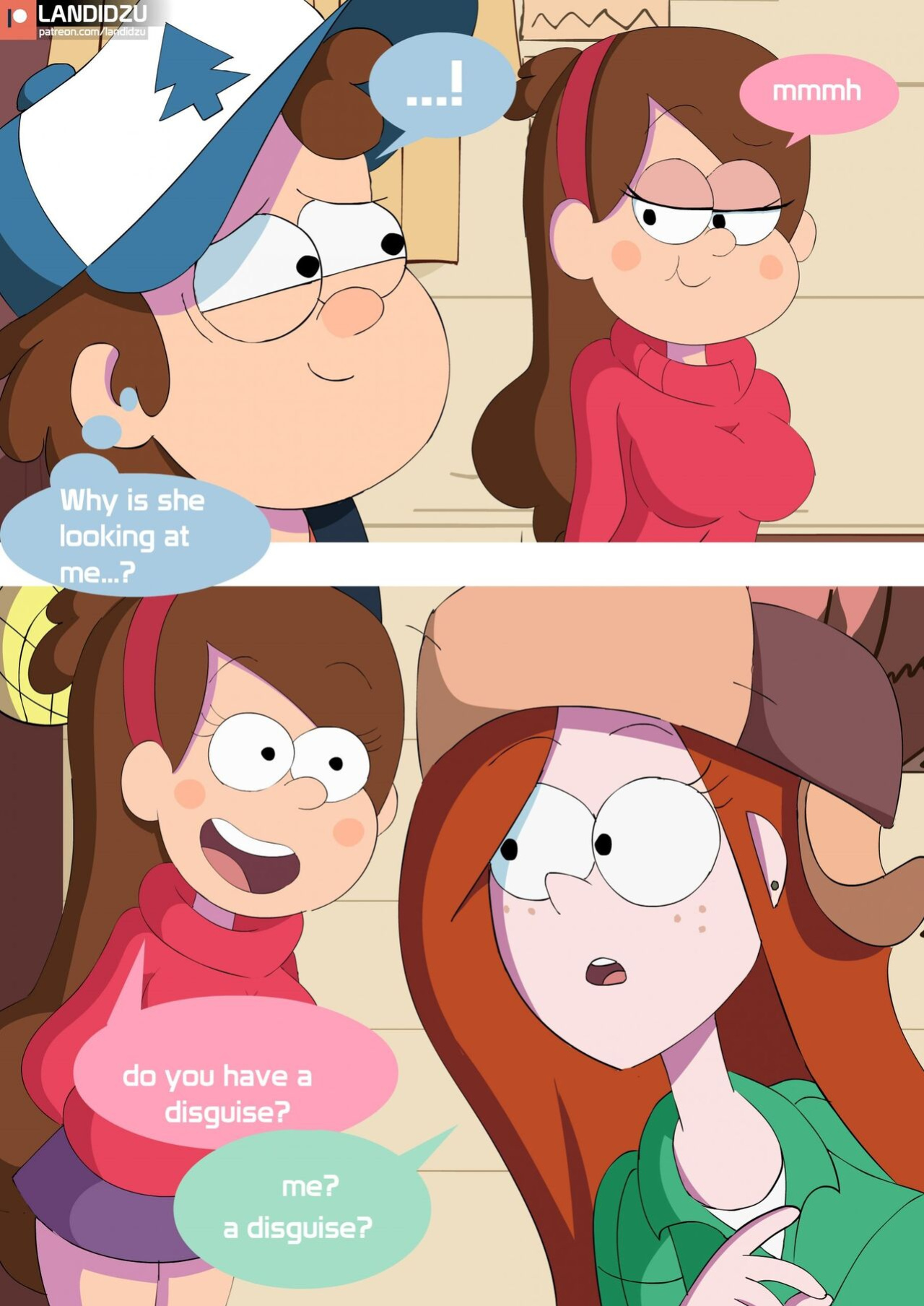 [Comic Landidzu] Gravity Falls - Trick or Treat