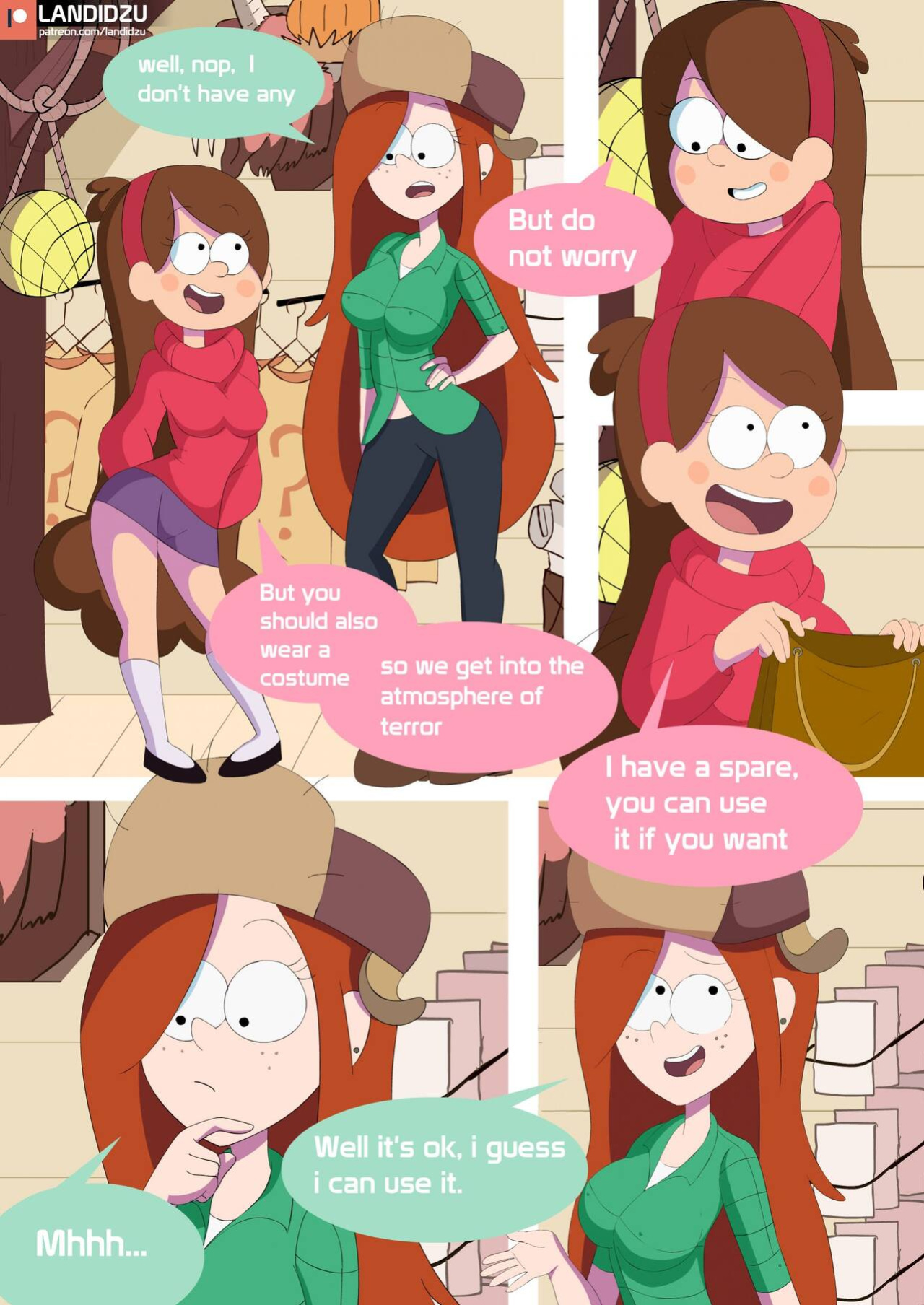 [Comic Landidzu] Gravity Falls - Trick or Treat