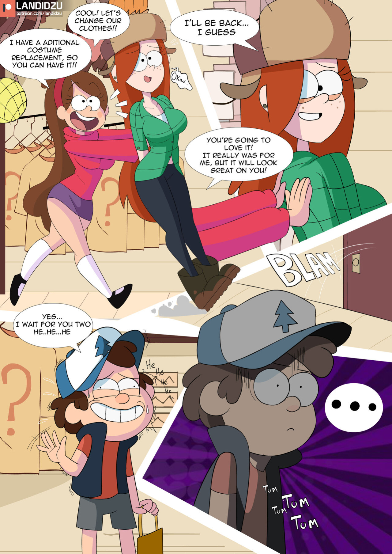 [Comic Landidzu] Gravity Falls - Trick or Treat