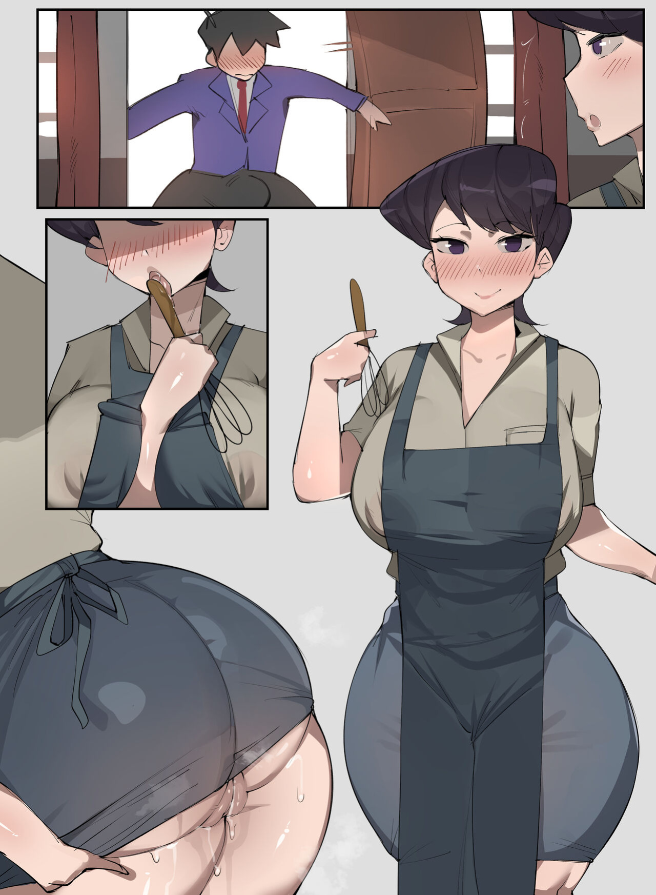 [Elijahzx] Shuuko the Milf (Komi-san wa, Komyushou desu.)