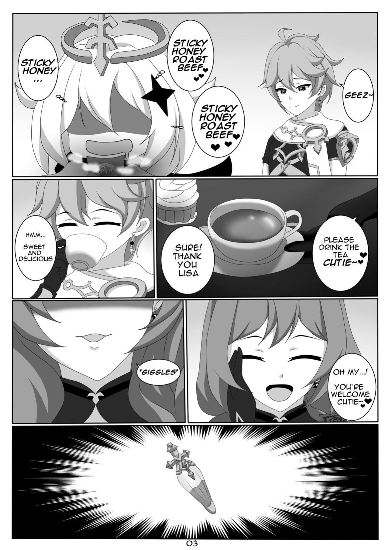 [EcchiArt] Quest Impact 2 (Genshin Impact) (uncensored)