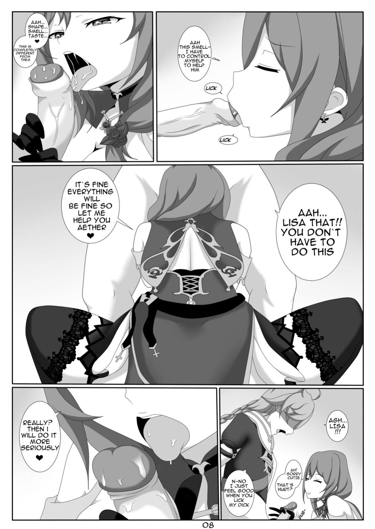 [EcchiArt] Quest Impact 2 (Genshin Impact) (uncensored)