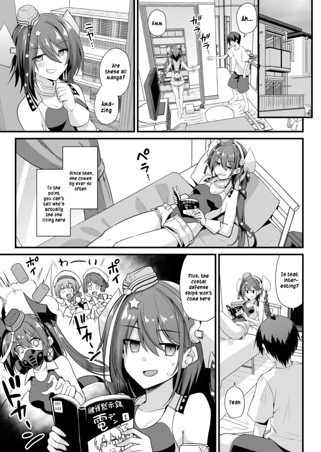 [Akutensoushin (Kokutou Nikke)] Scamp-Chan wa Nikushokukei Joshi!! (Kantai Collection -KanColle-) [Tomoshibi+SquigglesJP]
