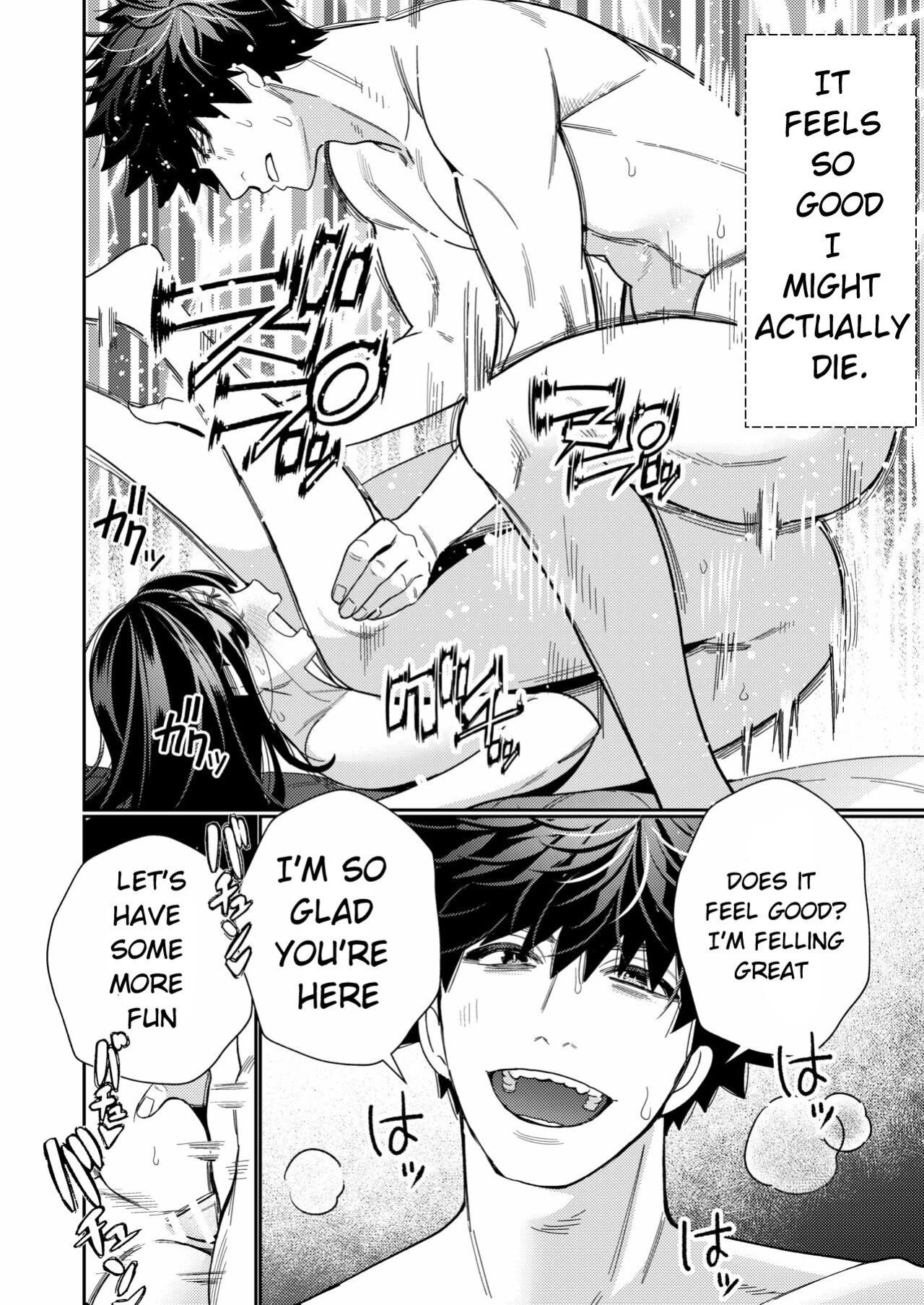 [Yomyaku (Okonogi Happa)] Zetsurin Yurei ga Iku made Tsuitekuru