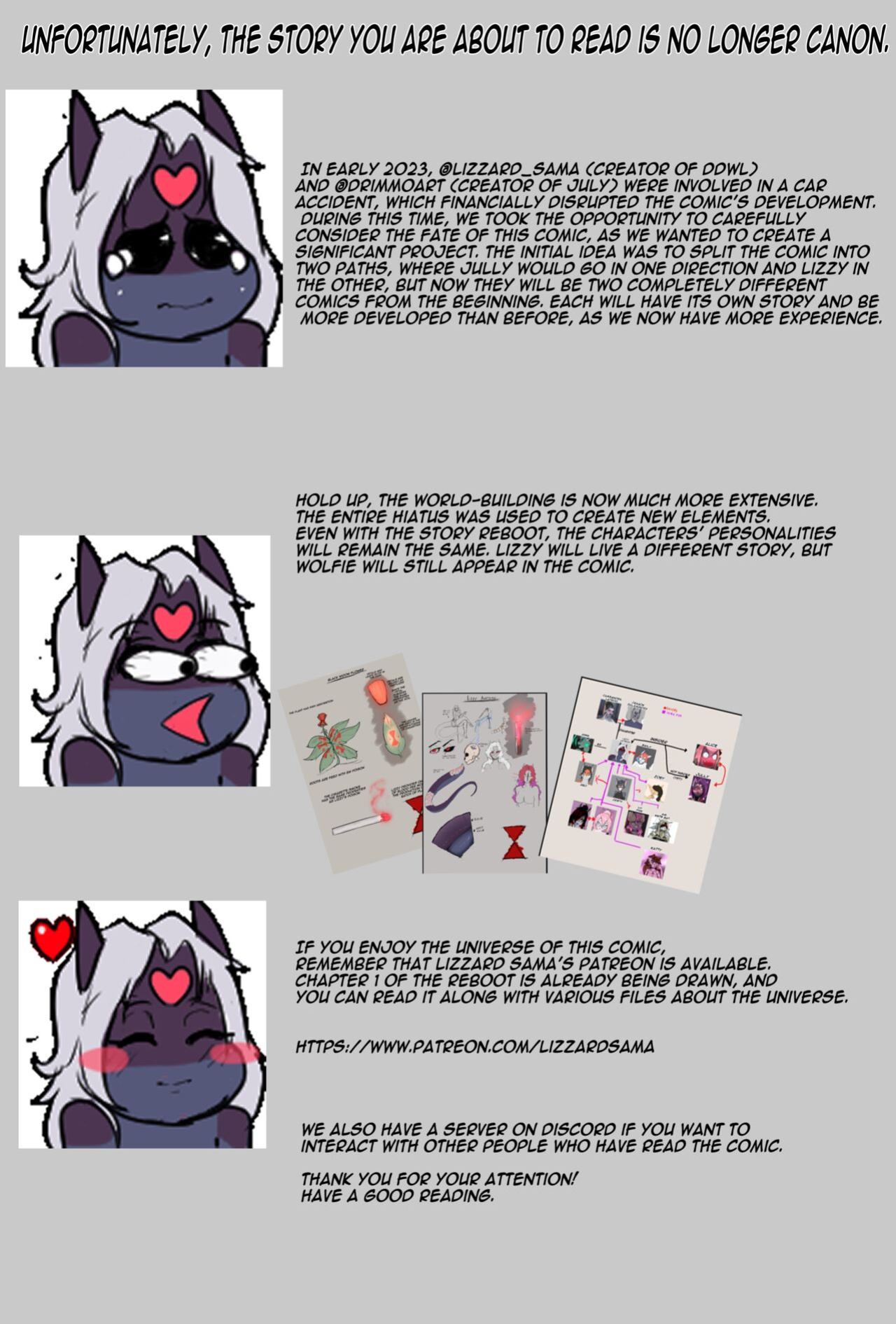 [LizzardYch] Don't Deal With Lizzy (Chapter ZERO)