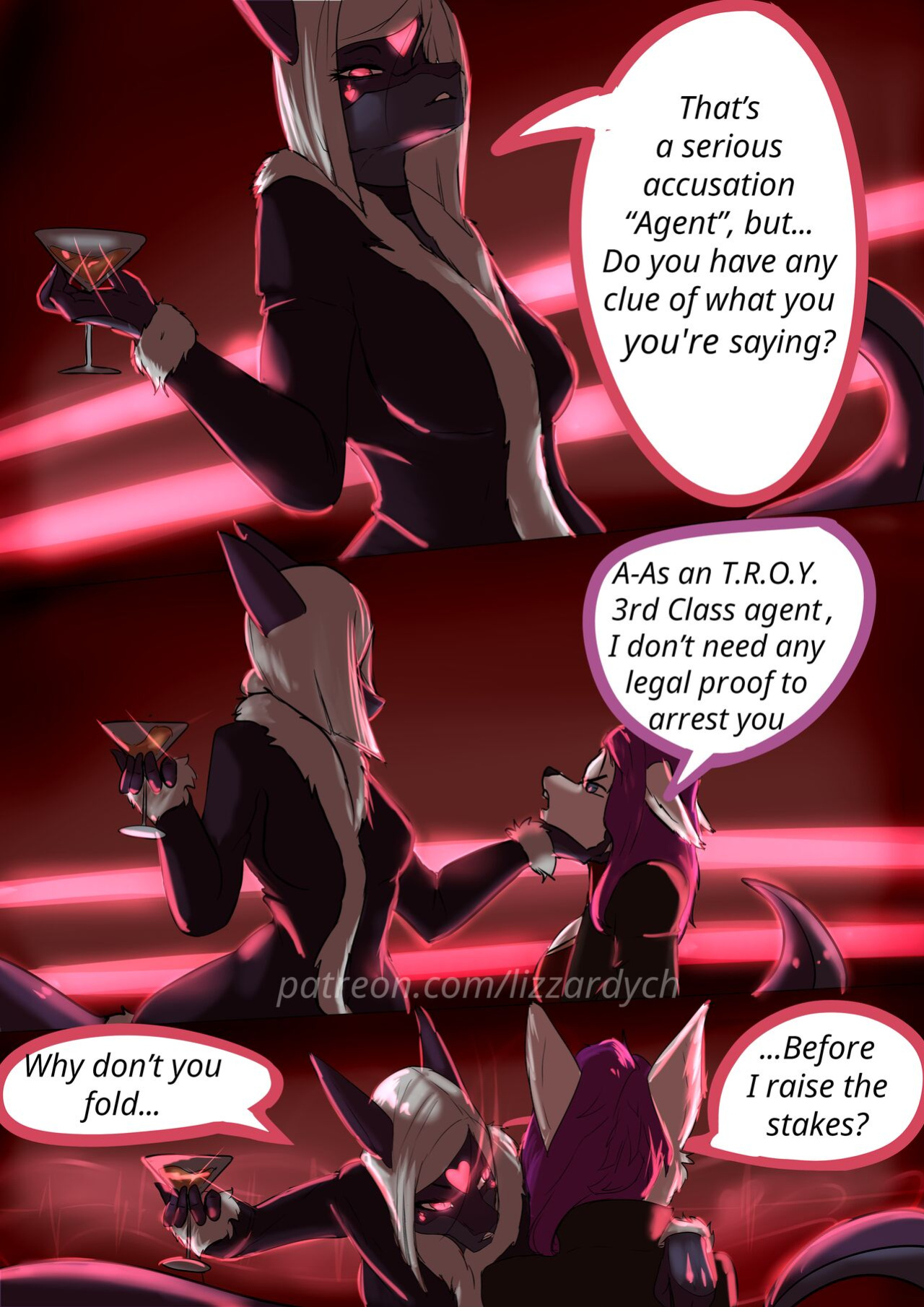 [LizzardYch] Don't Deal With Lizzy (Chapter ZERO)