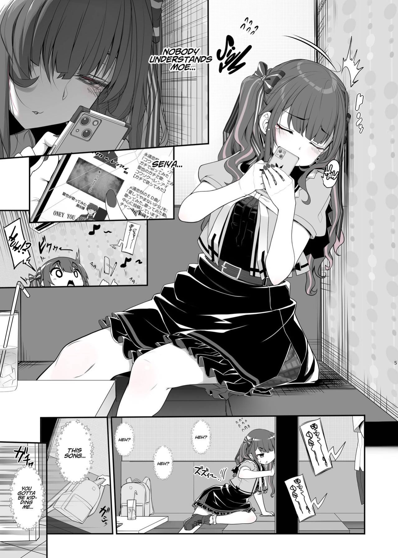 [Kirintei (Kirin Kakeru)] Jiraikei Joshi no Gyakunan Yodoushi Sex | Landmine Series - Nightlong Sex with a Carnivore Girl [Kafka]
