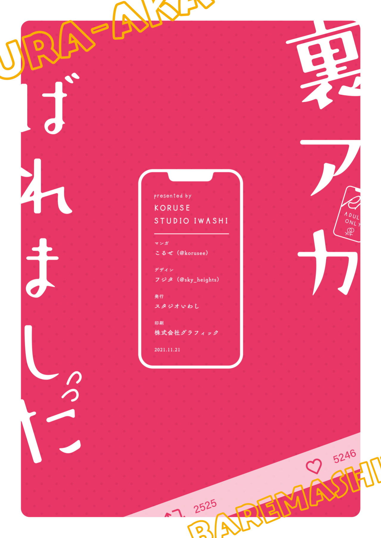 [Studio Iwashi (Koruse)] Ura-Aka Baremashita (Secret Account Exposed) [PhantomsJoker]