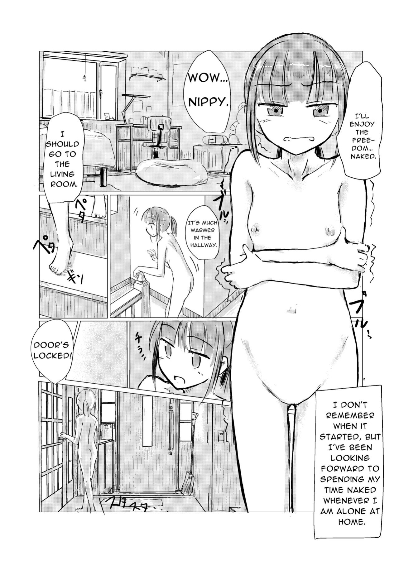 [Rorerore-ya (Roreru)] Fuyu no Shoujo to Orusuban | Winter Girl & Housesitting [Noromajiro]