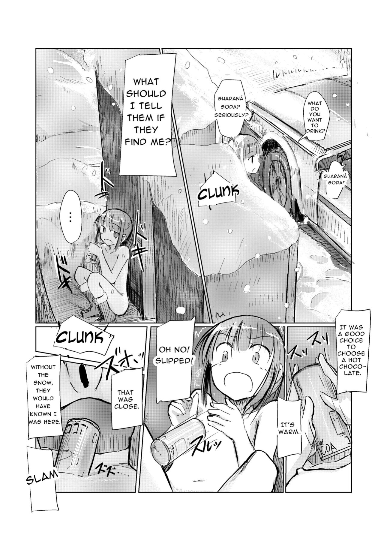 [Rorerore-ya (Roreru)] Fuyu no Shoujo to Orusuban | Winter Girl & Housesitting [Noromajiro]