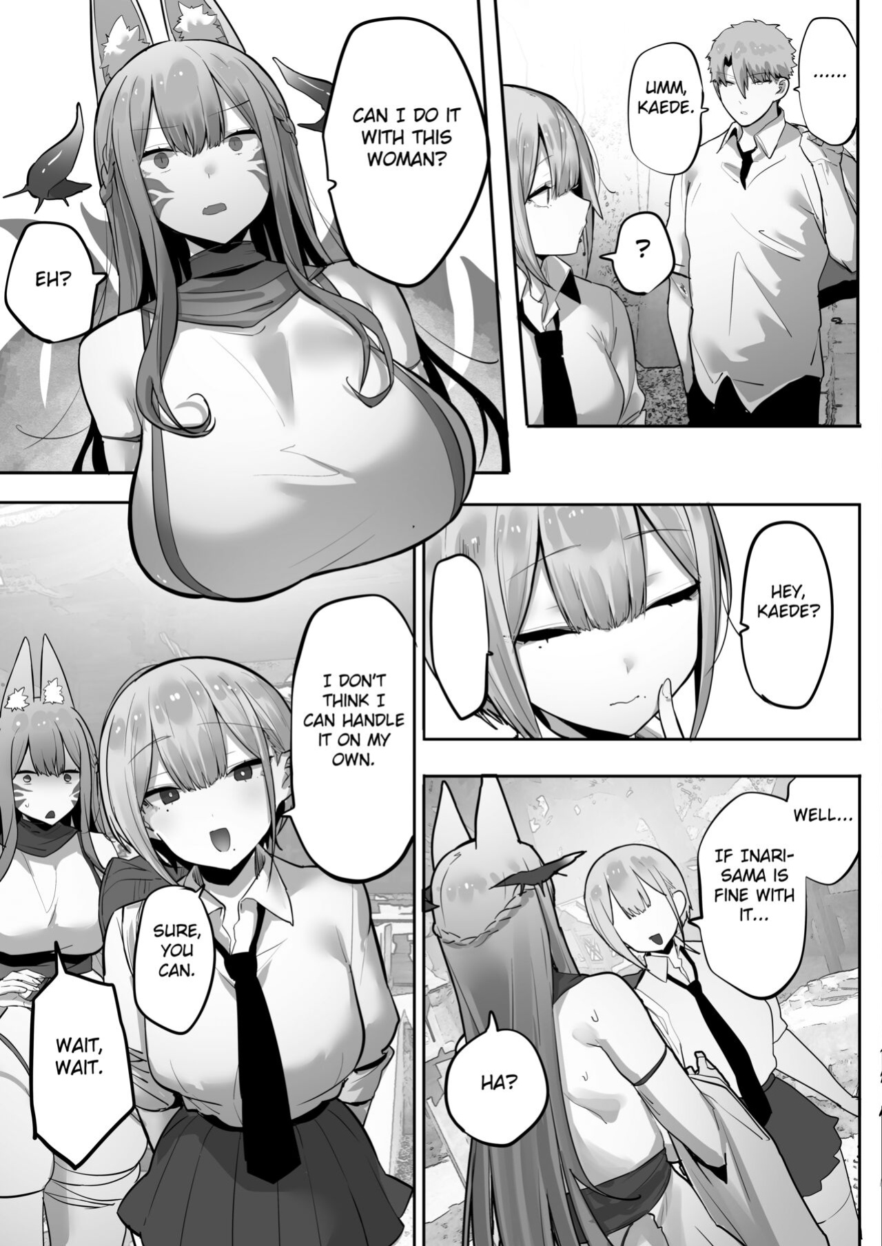 [Ofuton de Suyaa (Mitsudoue)] Inari-sama no Iu Toori [Fated Circle]