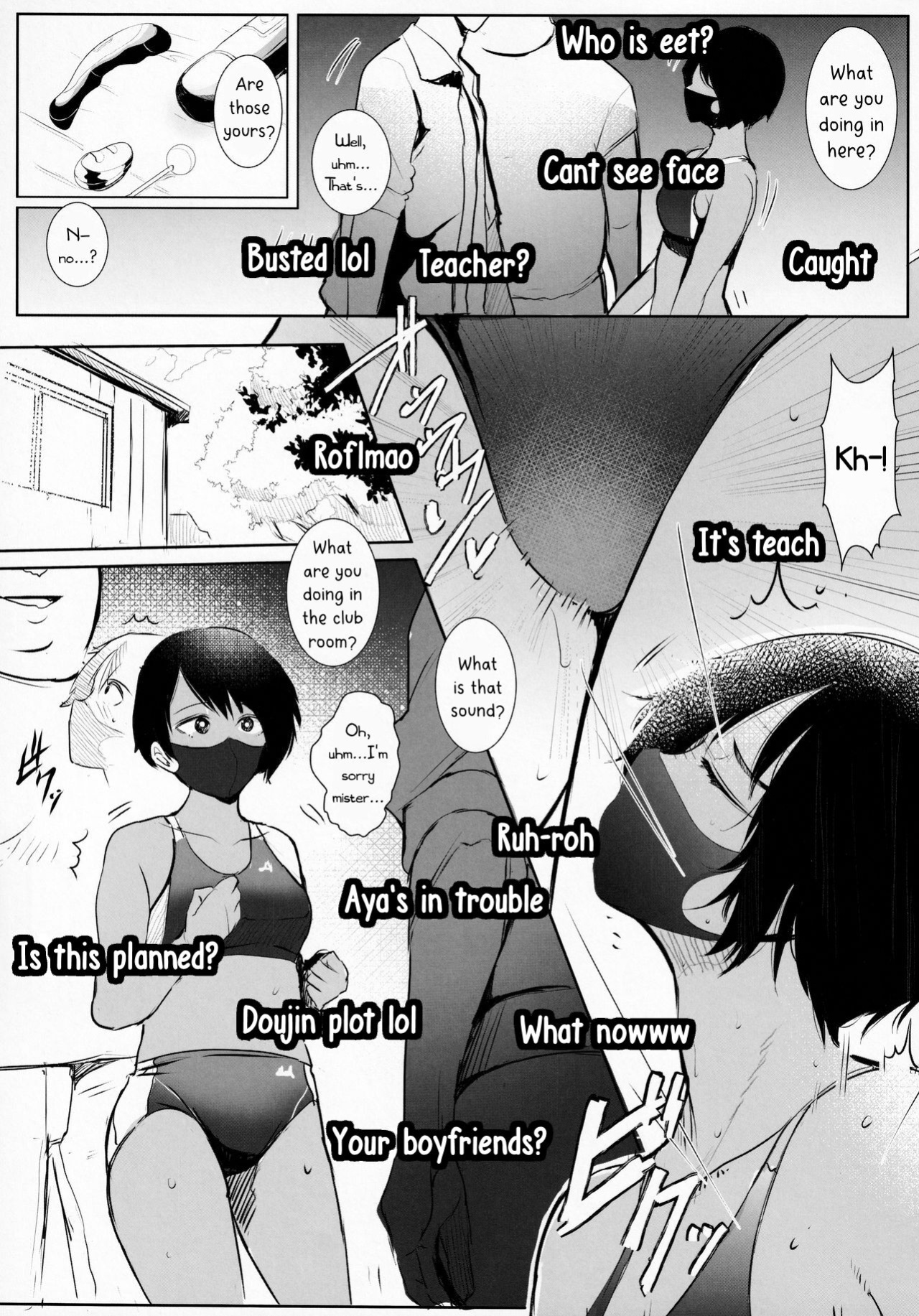 [Move From one Place to Heaven (Wes Heartland Smith)] Aya-chin no Asedaku Houkago Haishin (Aya-chan's After School Stream)[PhantomsJoker]