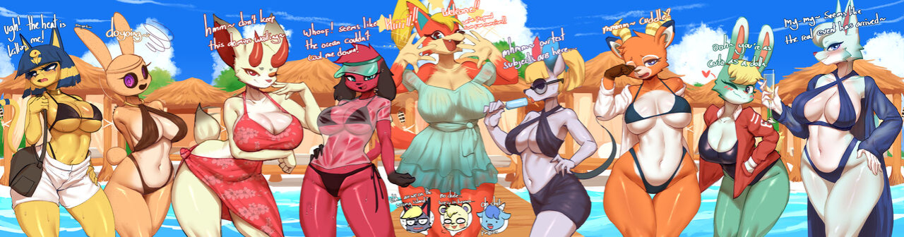 [Burgerkiss] Animal Crossing Summer Beach (Intro)