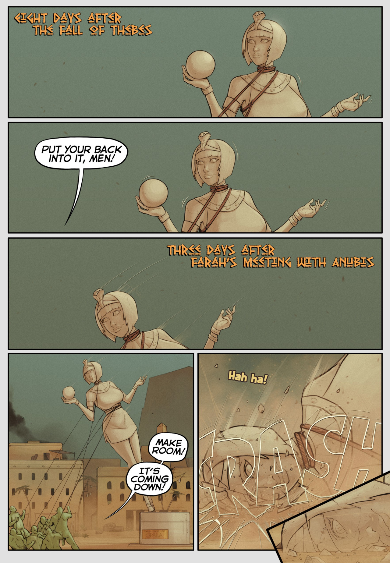In The Shadow Of Anubis 3 - Chapter Two [DevilHS]