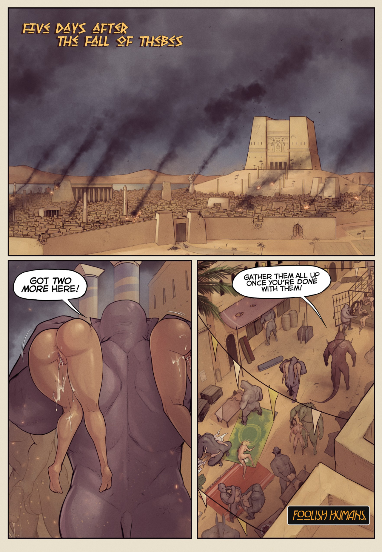 In The Shadow Of Anubis 3 - Chapter One [DevilHS]