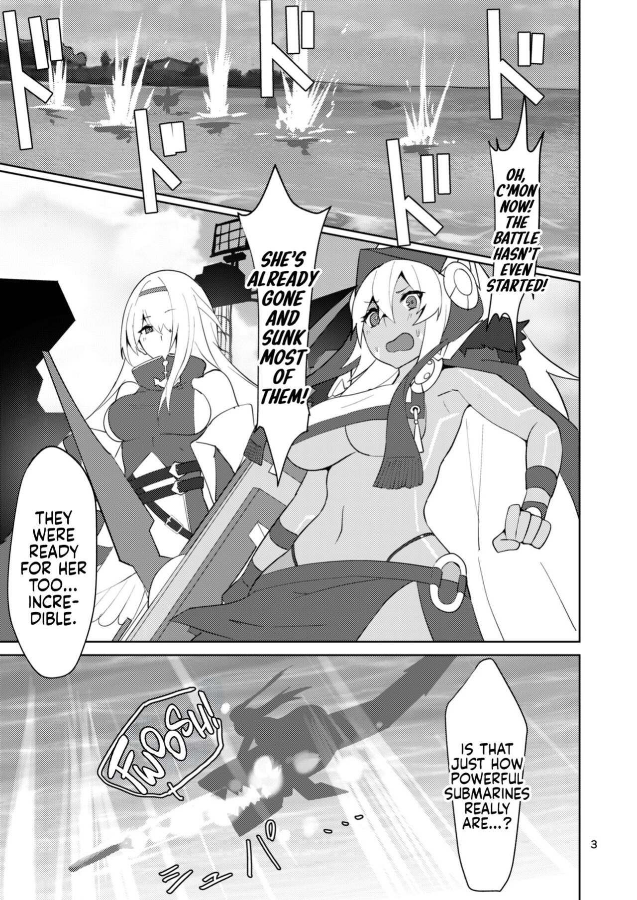 [Germanium Detroit (Miso Tanuki Inka Teikoku)] Tsuyo-sa no Himitsu 2nd ~U-47 Edition~ | The Secret Behind My Strength 2 ~U-47 Edition~ (Azur Lane) [head empty]
